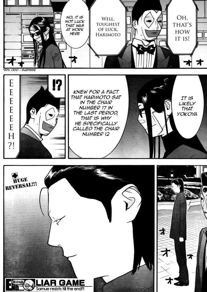 Liar Game Chapter 134 page 19 - 