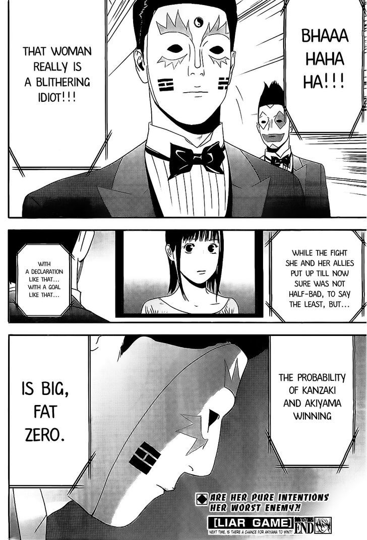 Liar Game Chapter 157 page 18 - 
