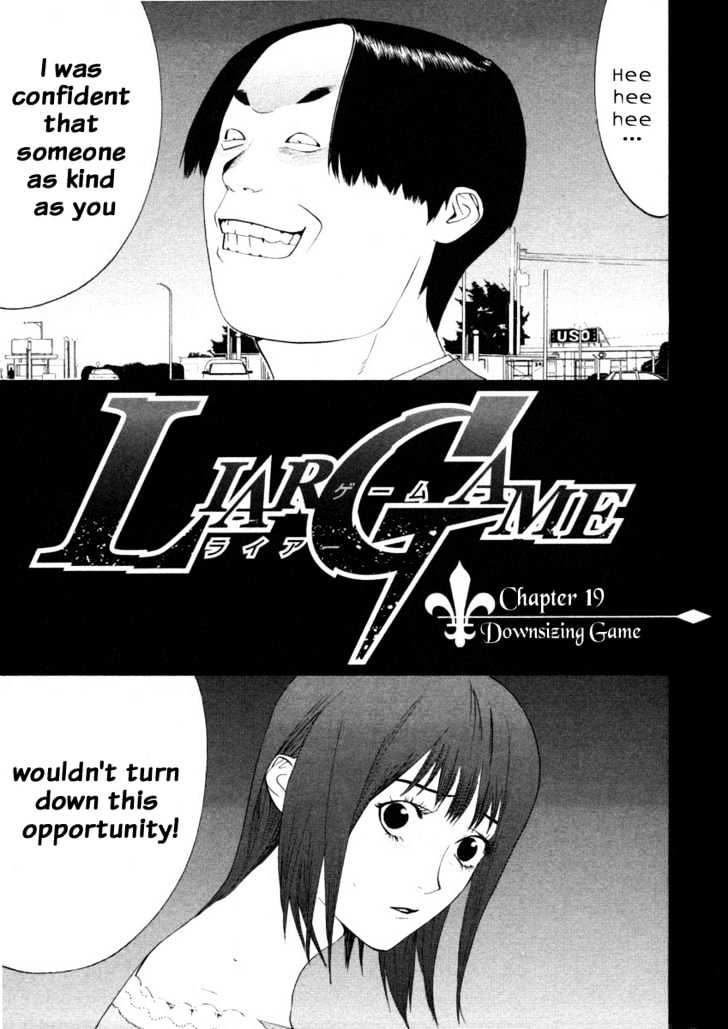 Liar Game Chapter 19 page 1 - 