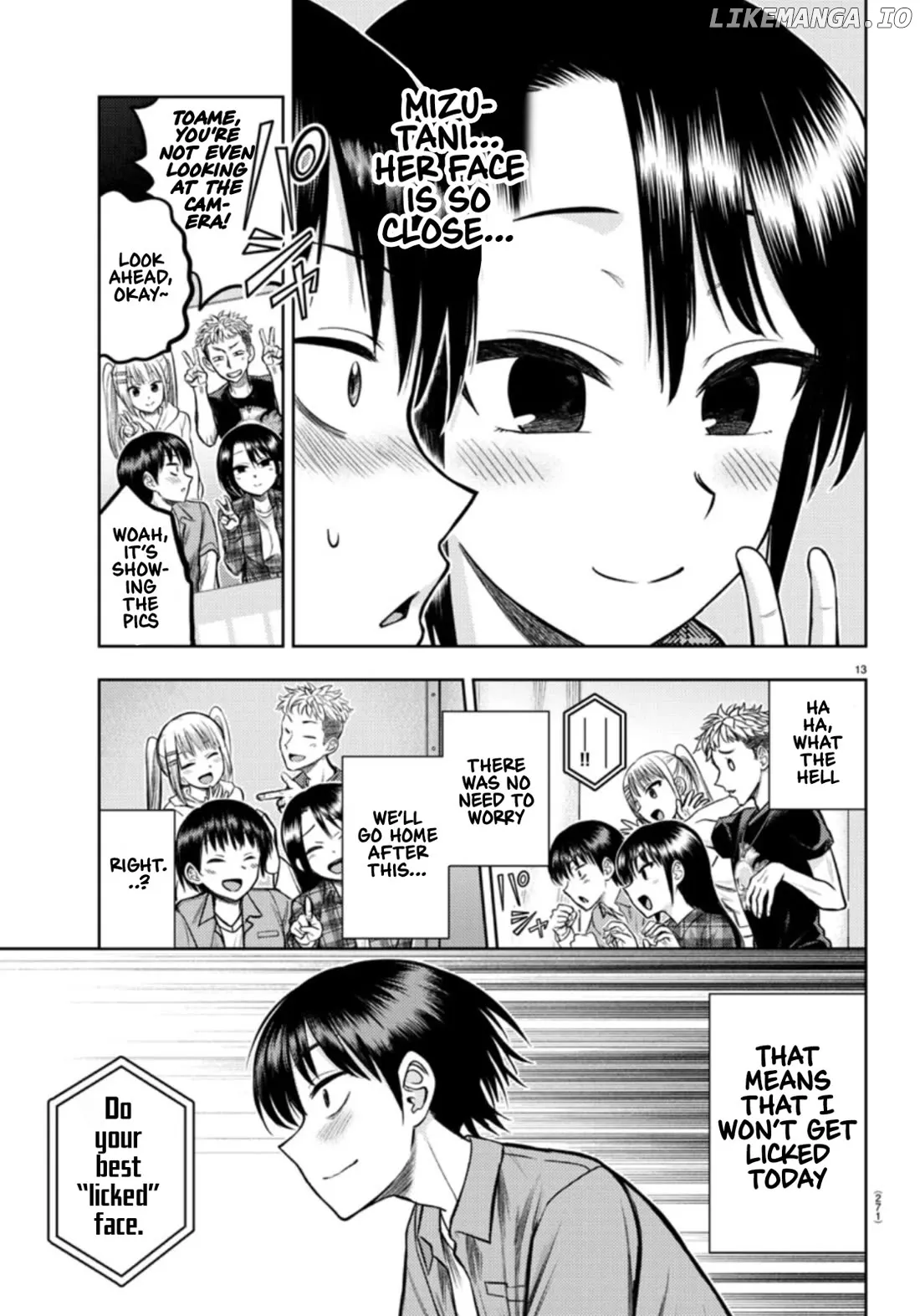 Lick.  Manga Chapter 5 page 13 - 