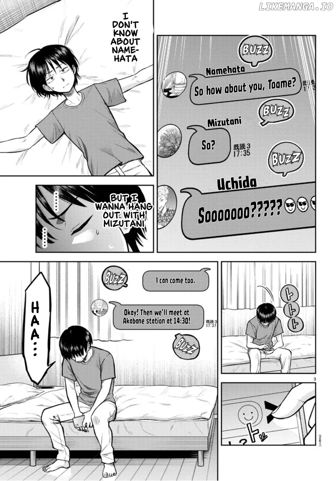 Lick.  Manga Chapter 5 page 3 - 