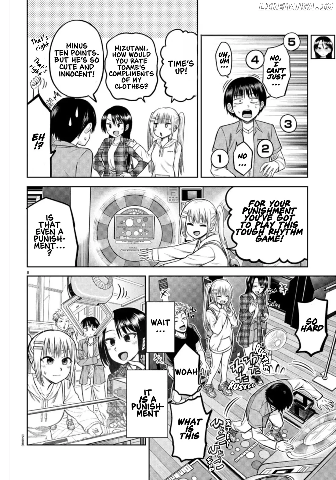 Lick.  Manga Chapter 5 page 8 - 