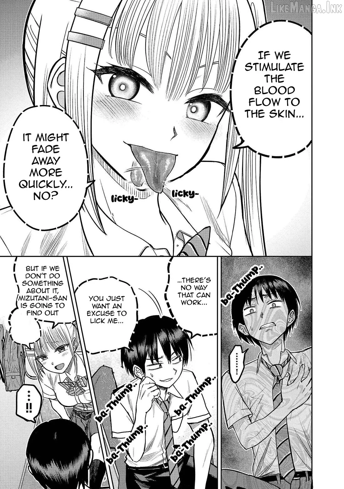 Lick.  Manga Chapter 9 page 21 - 