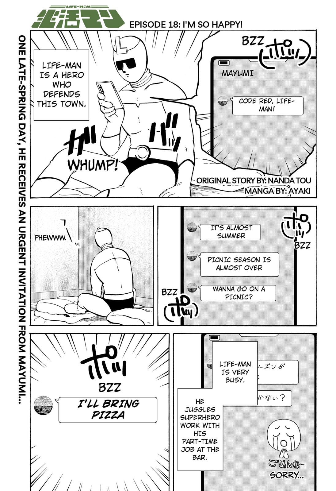 Life-Man Chapter 18 page 1 - 
