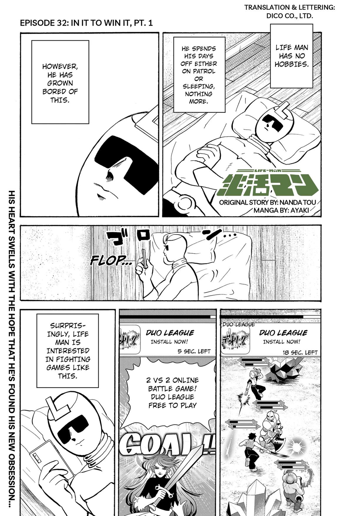 Life-Man Chapter 32 page 1 - 