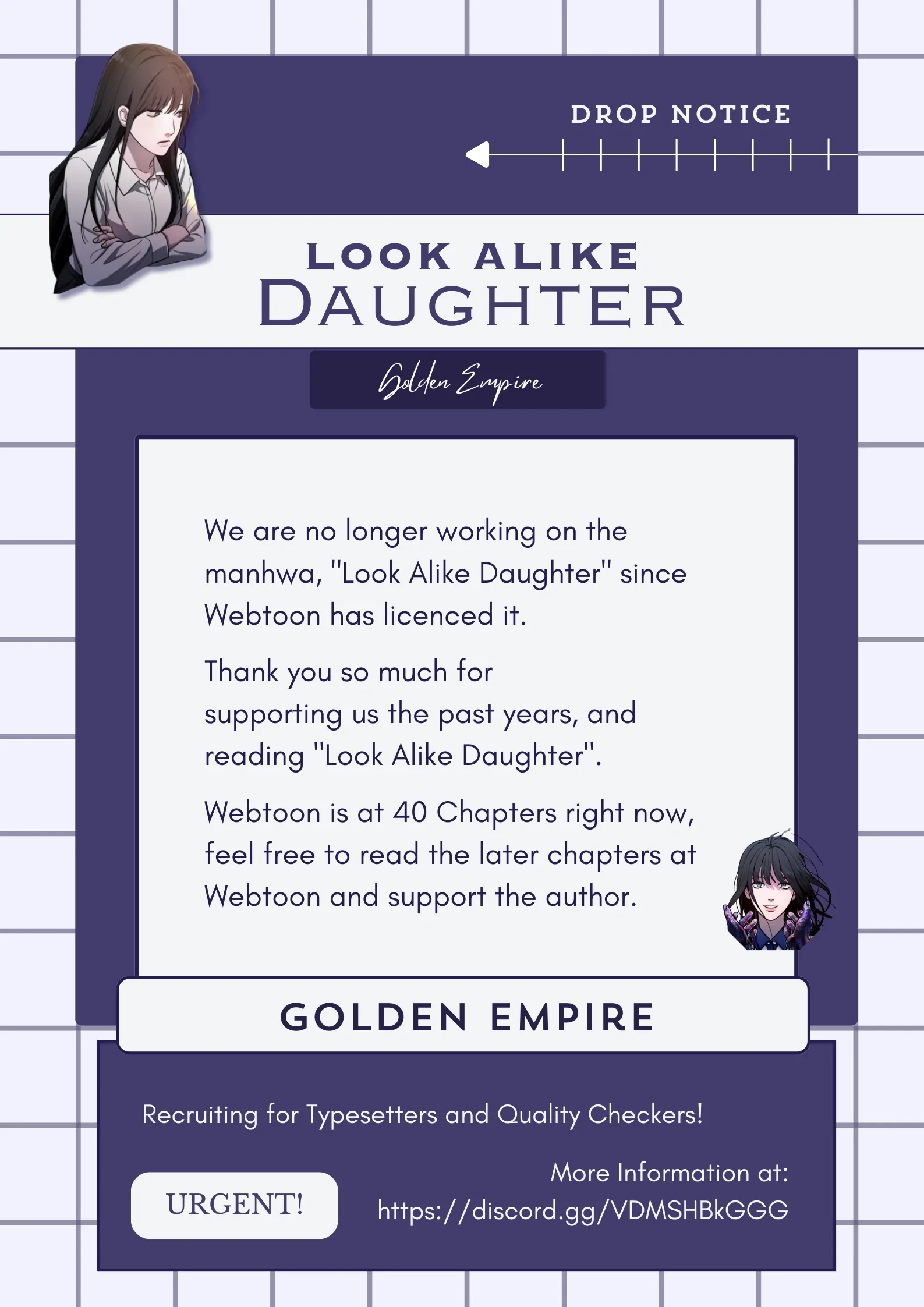 Like Mother, Like Daughter Chapter 42.1 page 1 - 