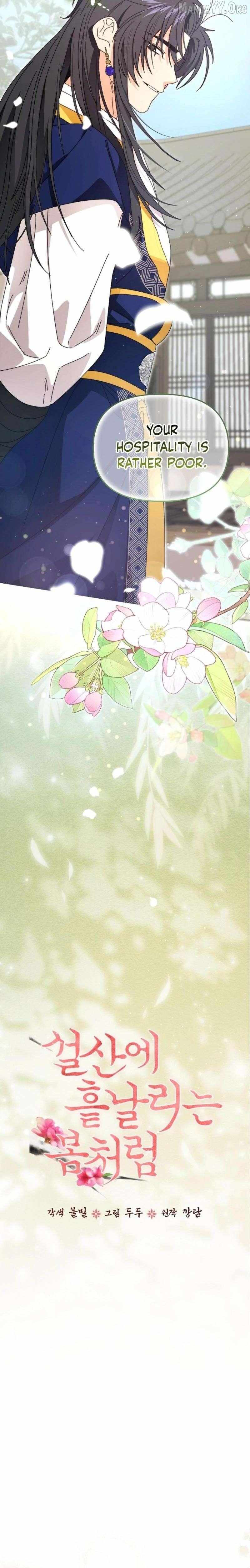 Like Spring Fluttering Across the Snowy Mountains Chapter 13 page 8 - 