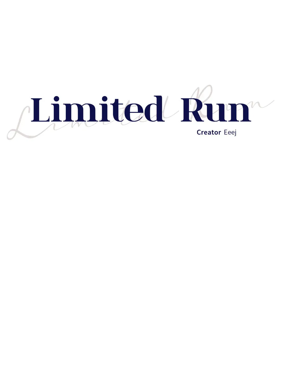Limited Run Chapter 58 page 41 - 