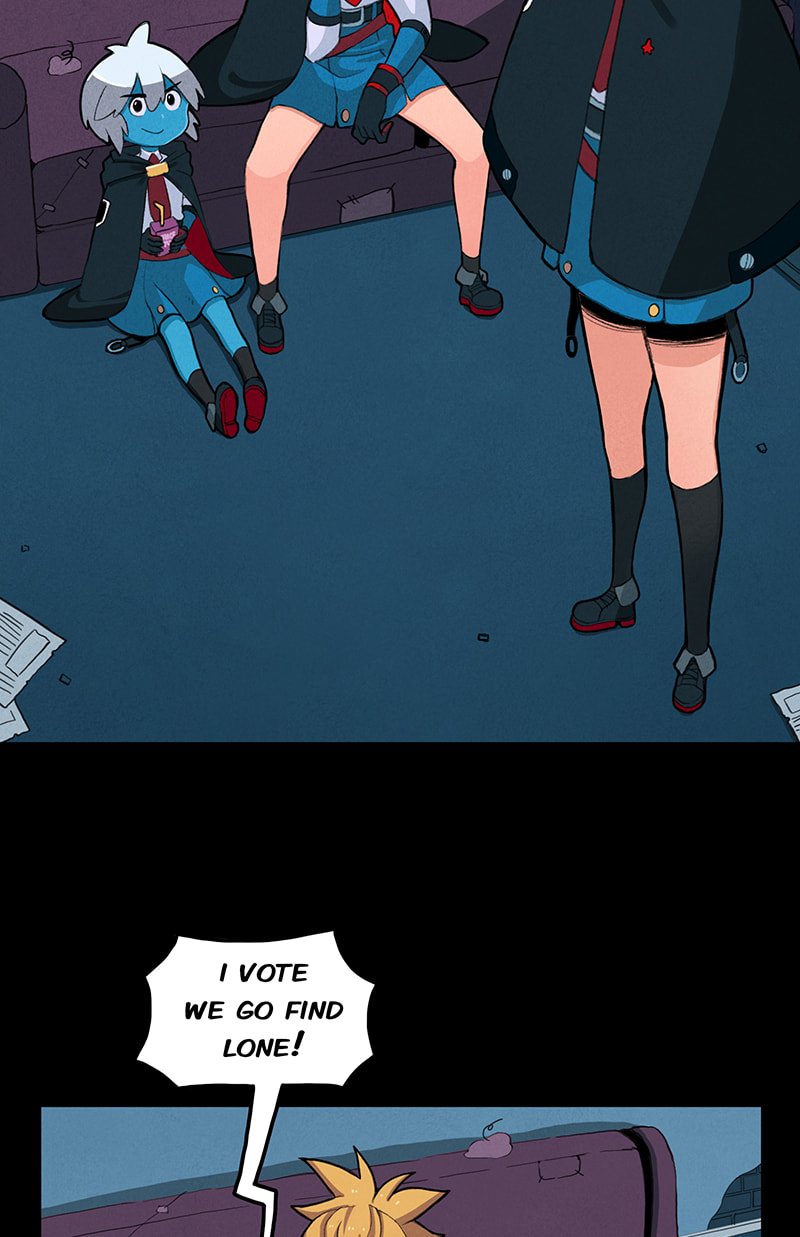 Line (TSUKISHIMA Sango) Chapter 14 page 3 - 