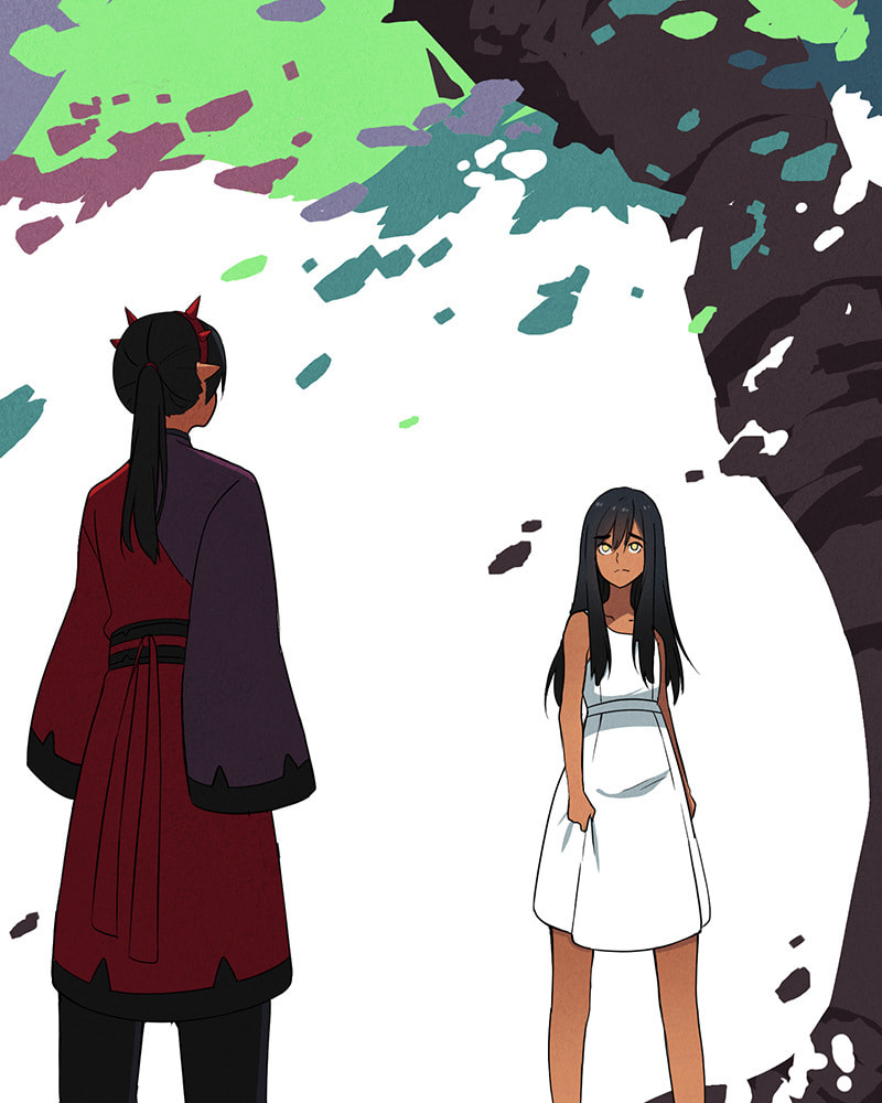 Line (TSUKISHIMA Sango) Chapter 54 page 34 - 
