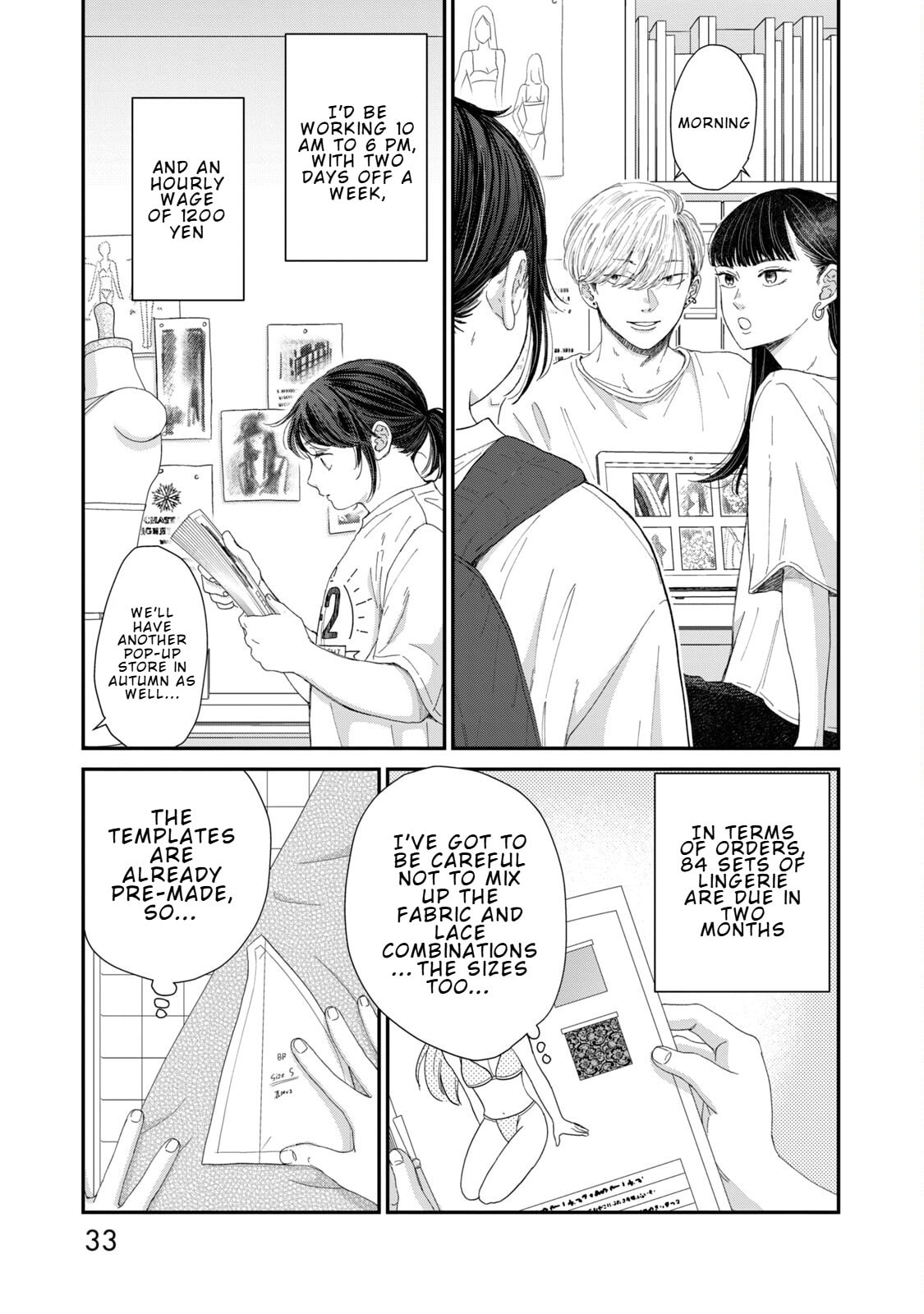 Lingerie for a Day of Love Chapter 5 page 33 - 