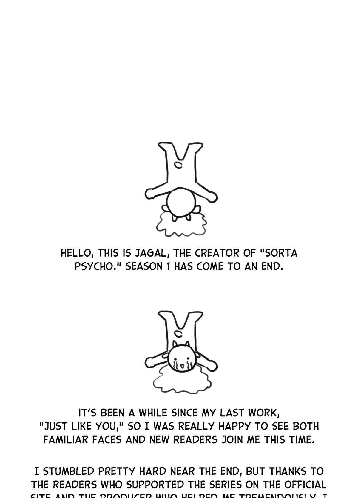 Little Bit Psycho Chapter 23.5 page 1 - 