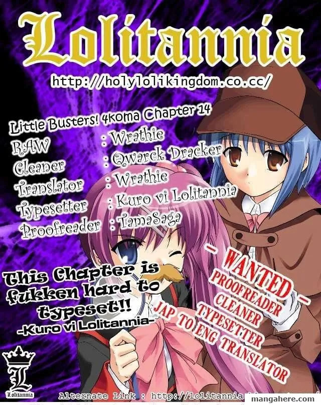 Little Busters! Chapter 14 page 1 - 