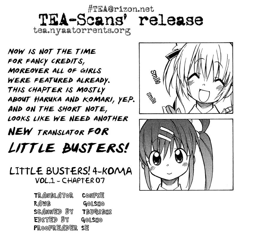 Little Busters! Chapter 7 page 1 - 