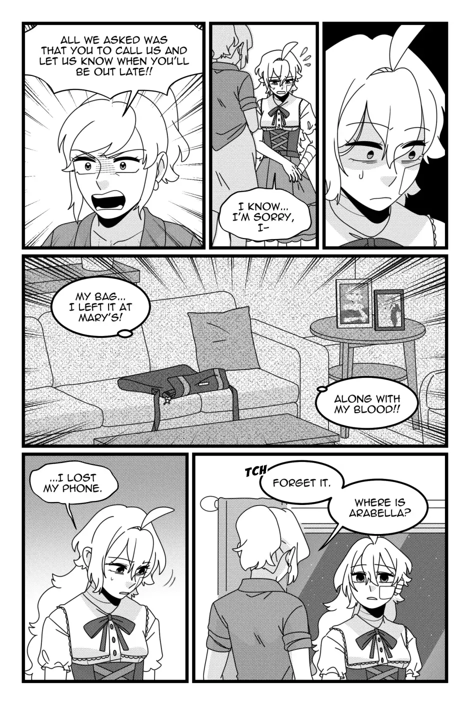 Little Mizzi Muffet and the Spider King Chapter 156 page 5 - 