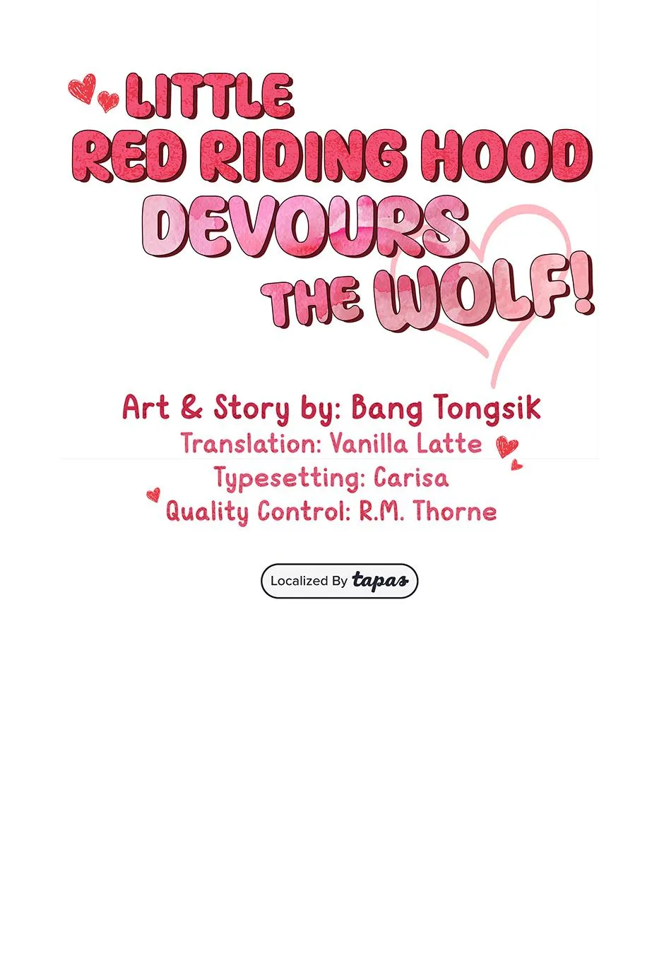Little Red Riding Hood Wants to Eat the Wolf! Chapter 3 page 2 - 