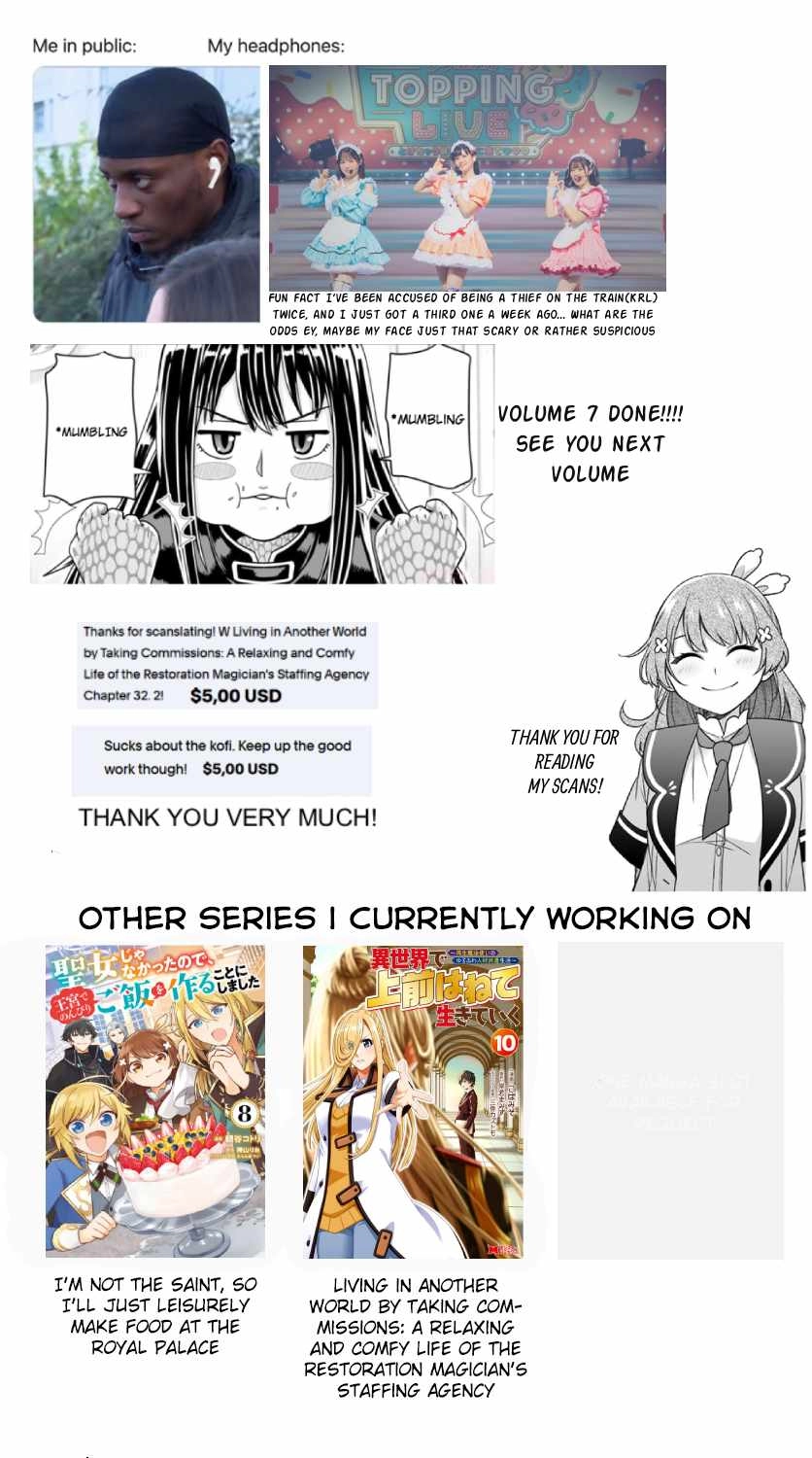 Living in Another World by Taking Commissions: A Relaxing and Comfy Life of the Restoration Magician