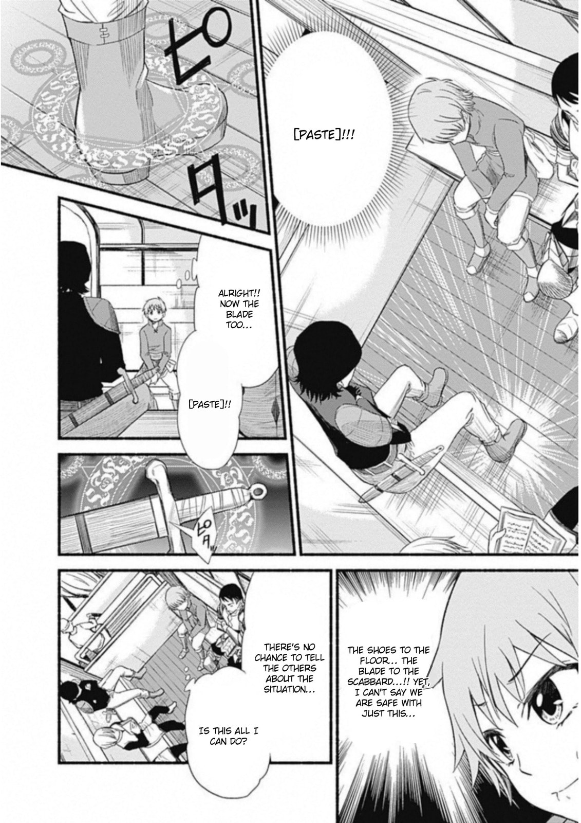 Living in This World With Cut & Paste Chapter 1 page 23 - 