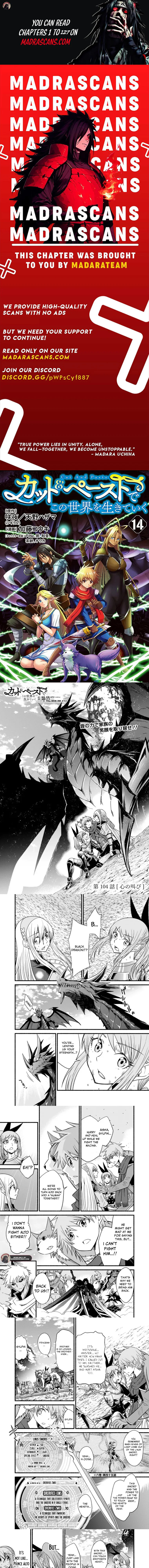 Living in This World With Cut & Paste Chapter 104 page 1 - 