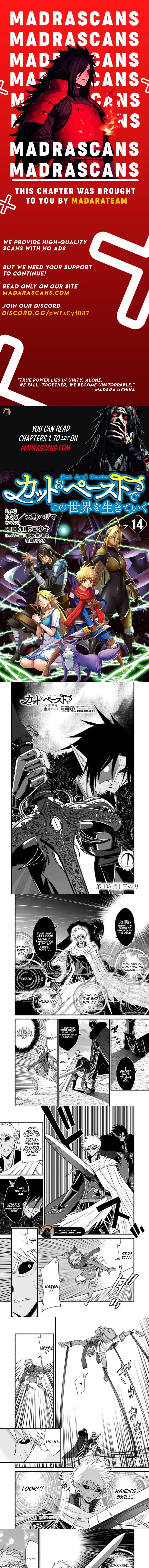 Living in This World With Cut & Paste Chapter 105 page 1 - 