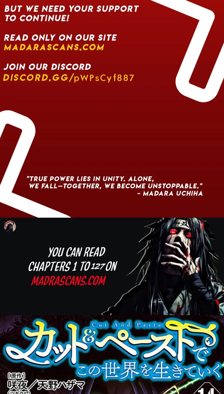 Living in This World With Cut & Paste Chapter 107.2 page 2 - 