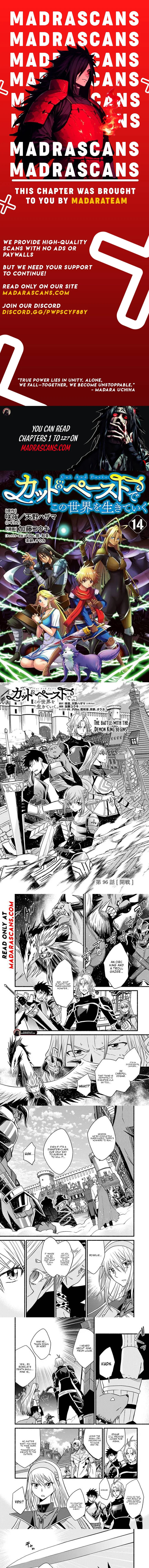 Living in This World With Cut & Paste Chapter 96 page 1 - 
