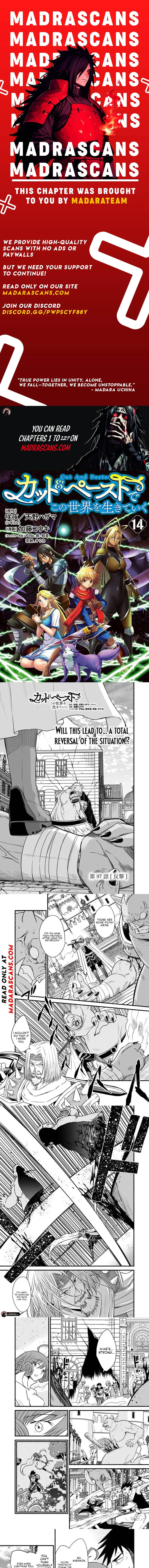 Living in This World With Cut & Paste Chapter 97 page 1 - 