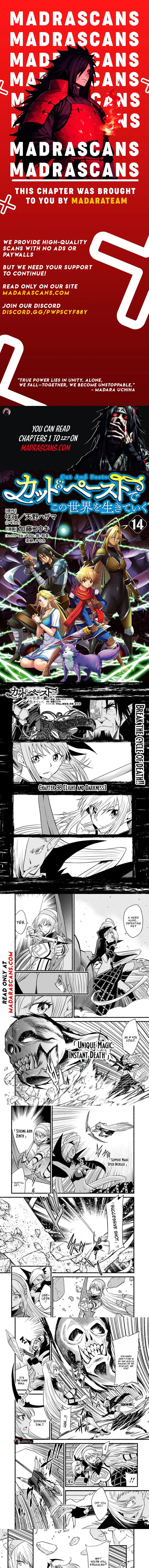 Living in This World With Cut & Paste Chapter 98 page 1 - 
