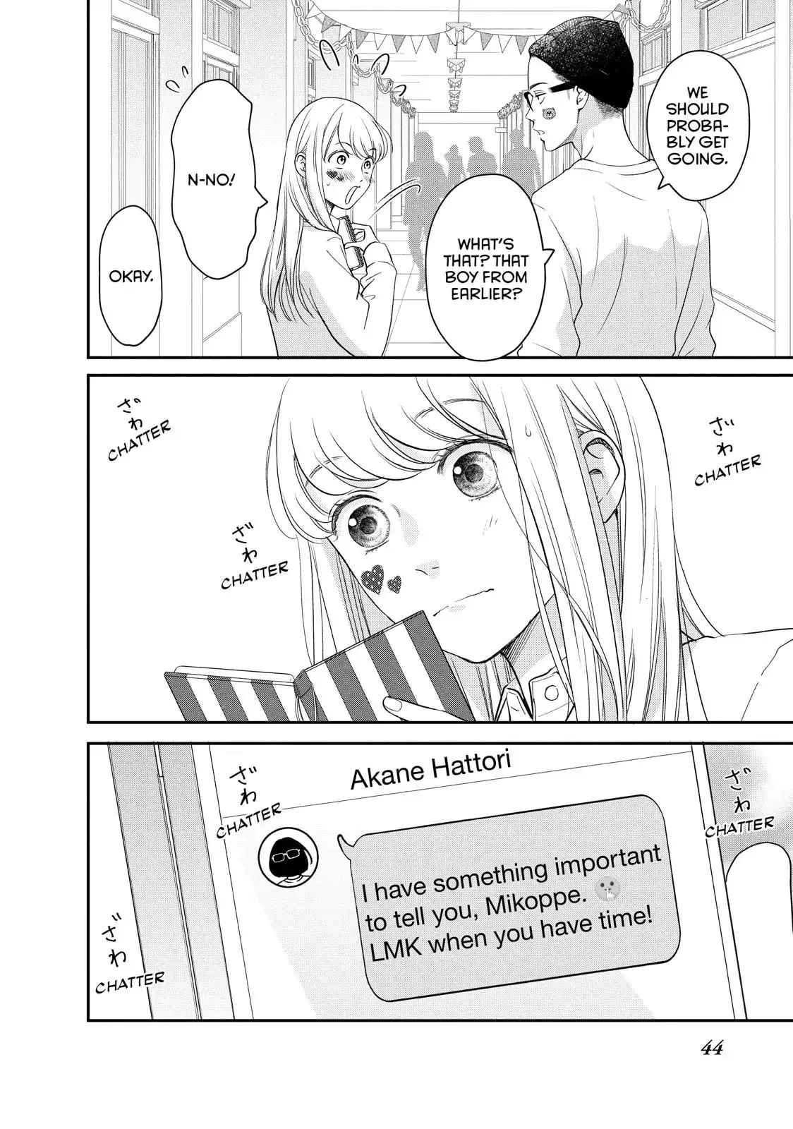 Living-Room Matsunaga-san Chapter 21 page 45 - 