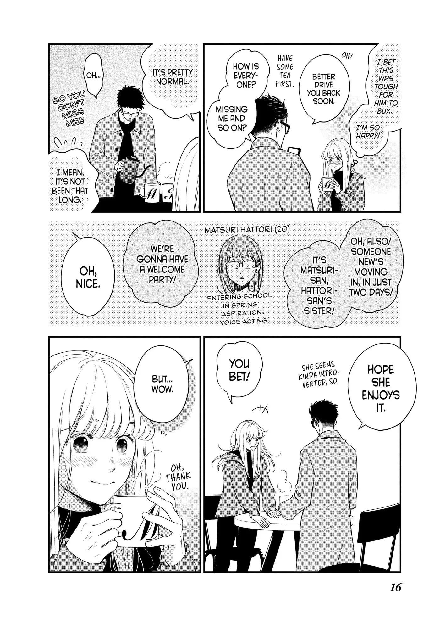 Living-Room Matsunaga-san Chapter 37 page 17 - 