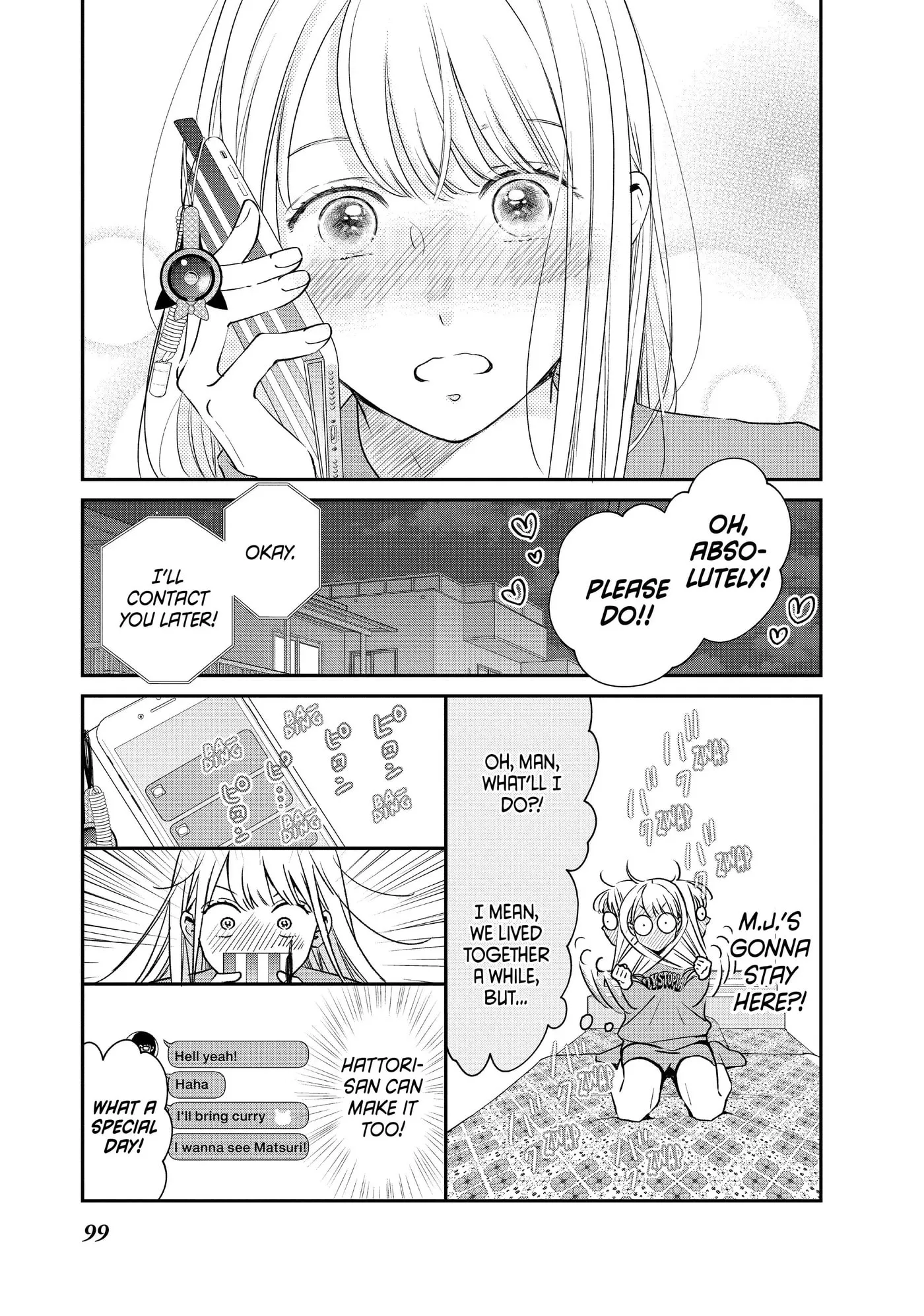 Living-Room Matsunaga-san Chapter 39 page 15 - 