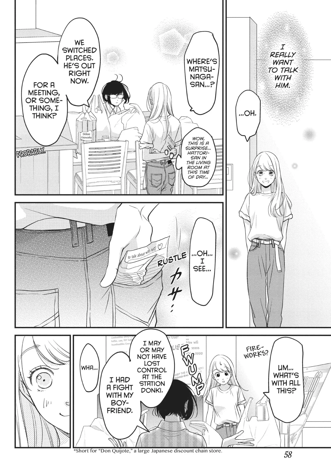 Living-Room Matsunaga-san Chapter 6 page 15 - 