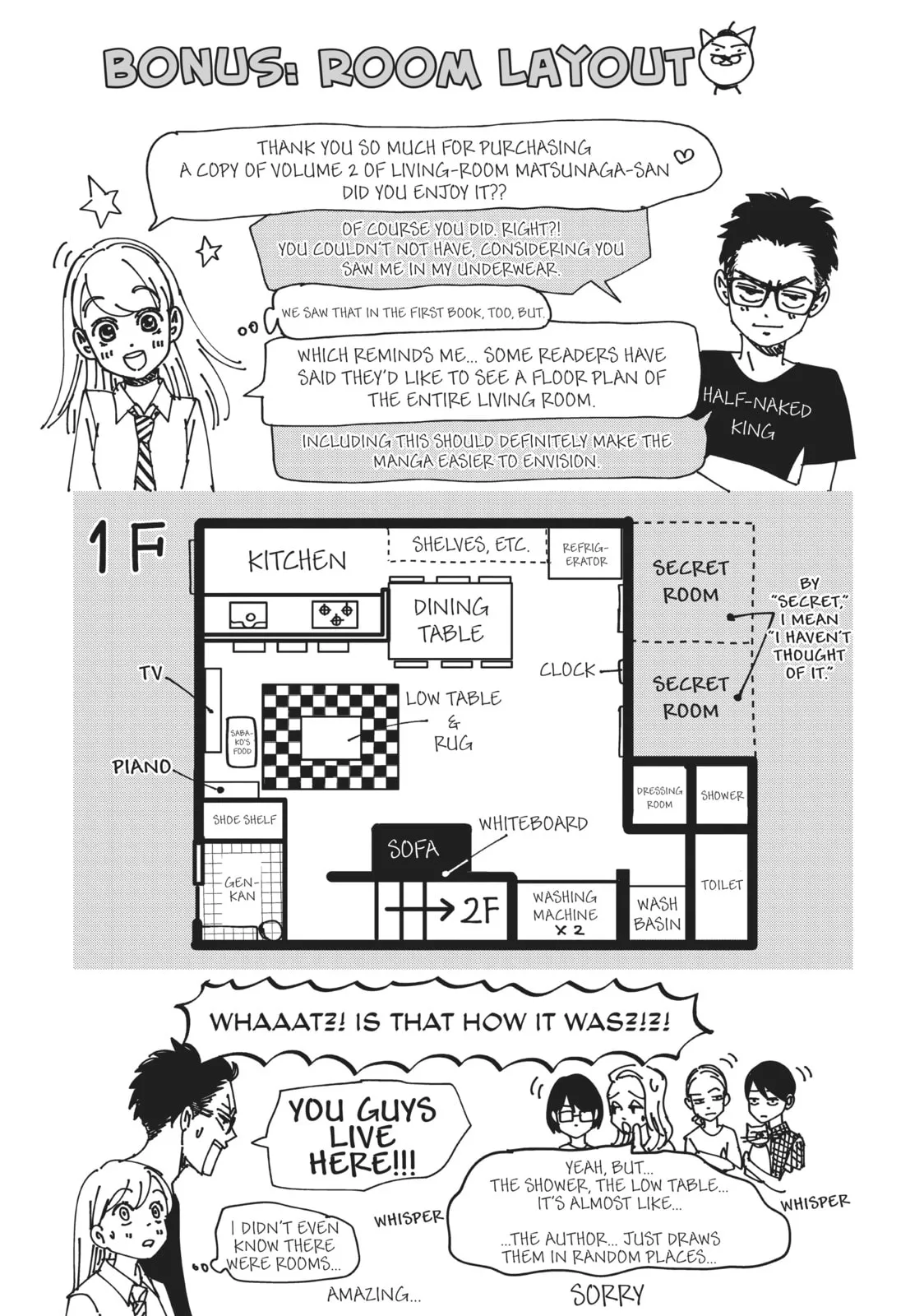 Living-Room Matsunaga-san Chapter 8.1 page 5 - 