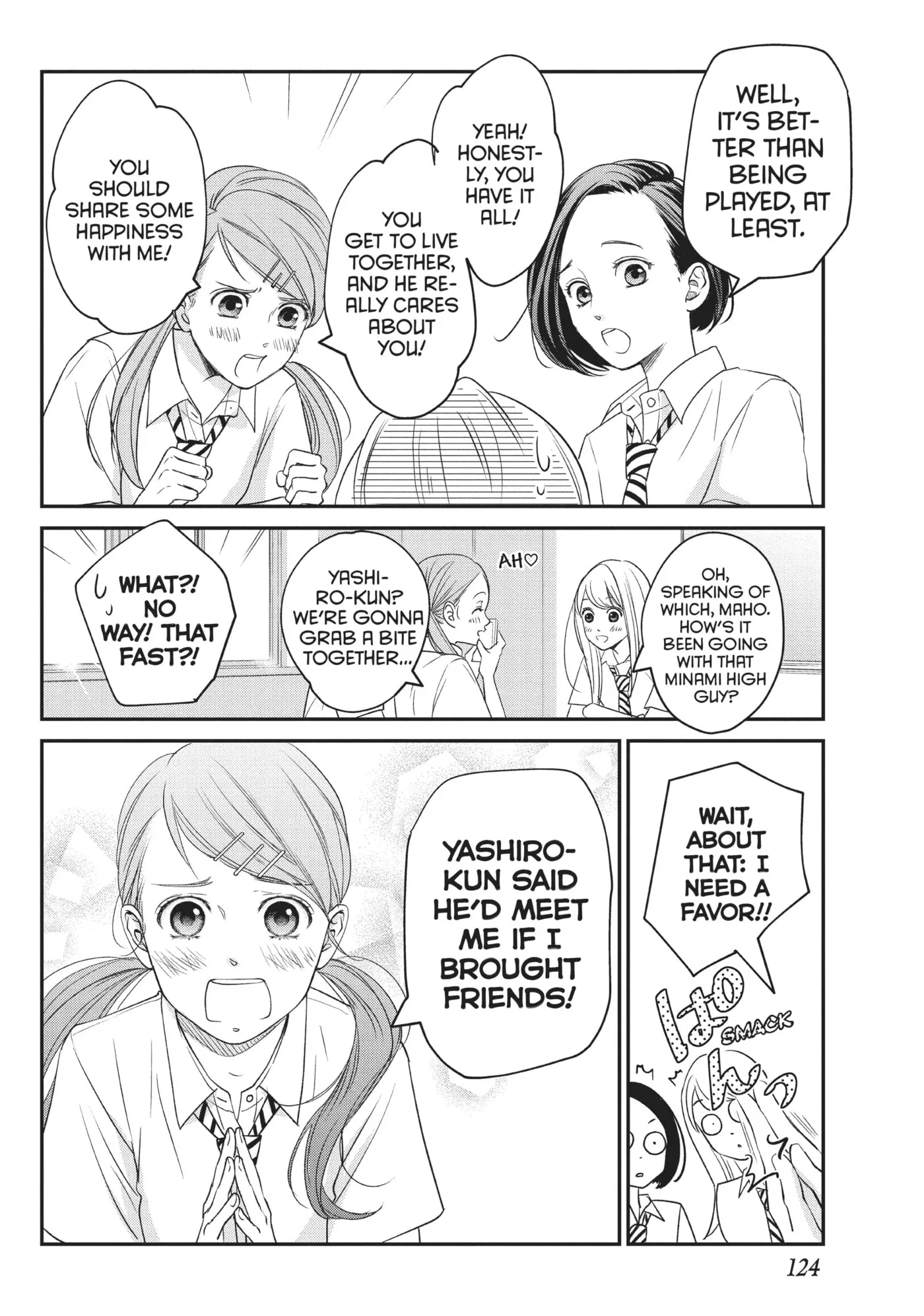 Living-Room Matsunaga-san Chapter 8 page 4 - 