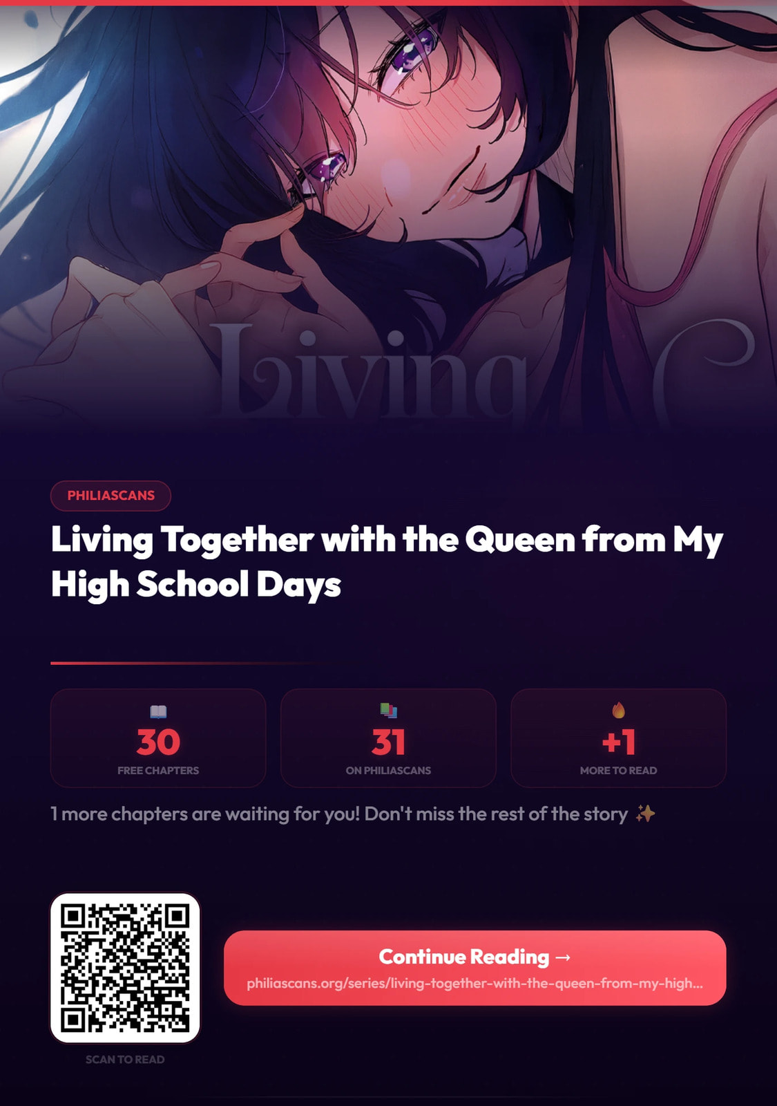 Living together with the queen from my high school days who was arrogant, surprisingly isn