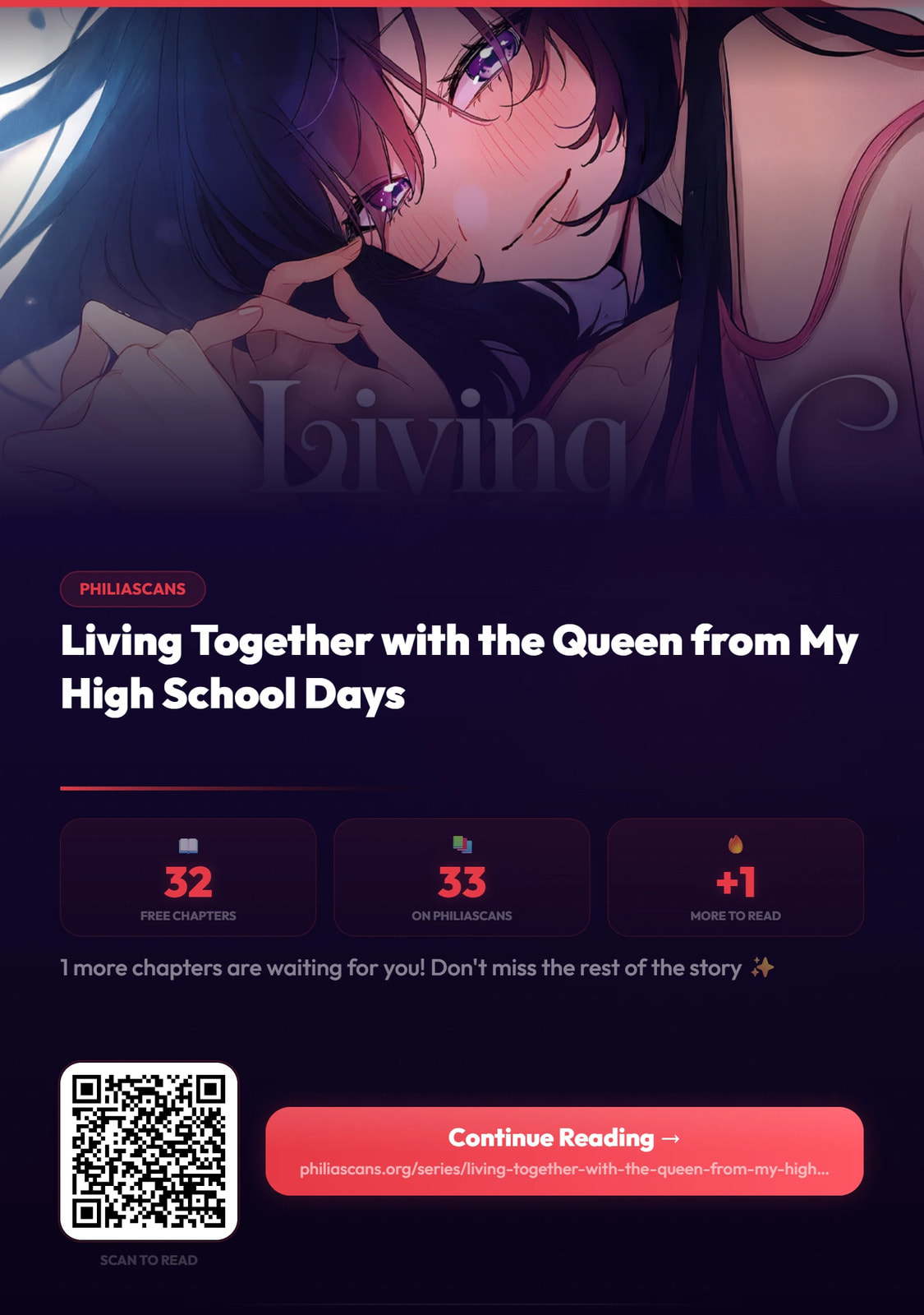 Living together with the queen from my high school days who was arrogant, surprisingly isn