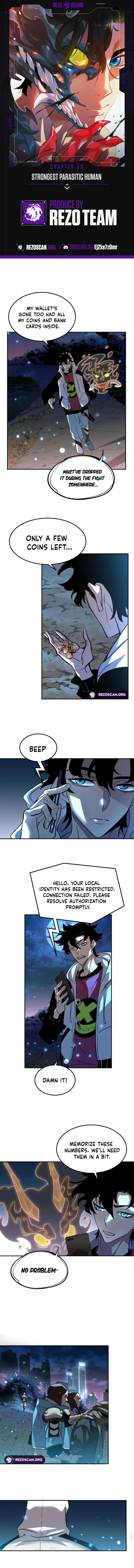 Living with an Aberrant Lifeform in My Body Chapter 9 page 1 - 
