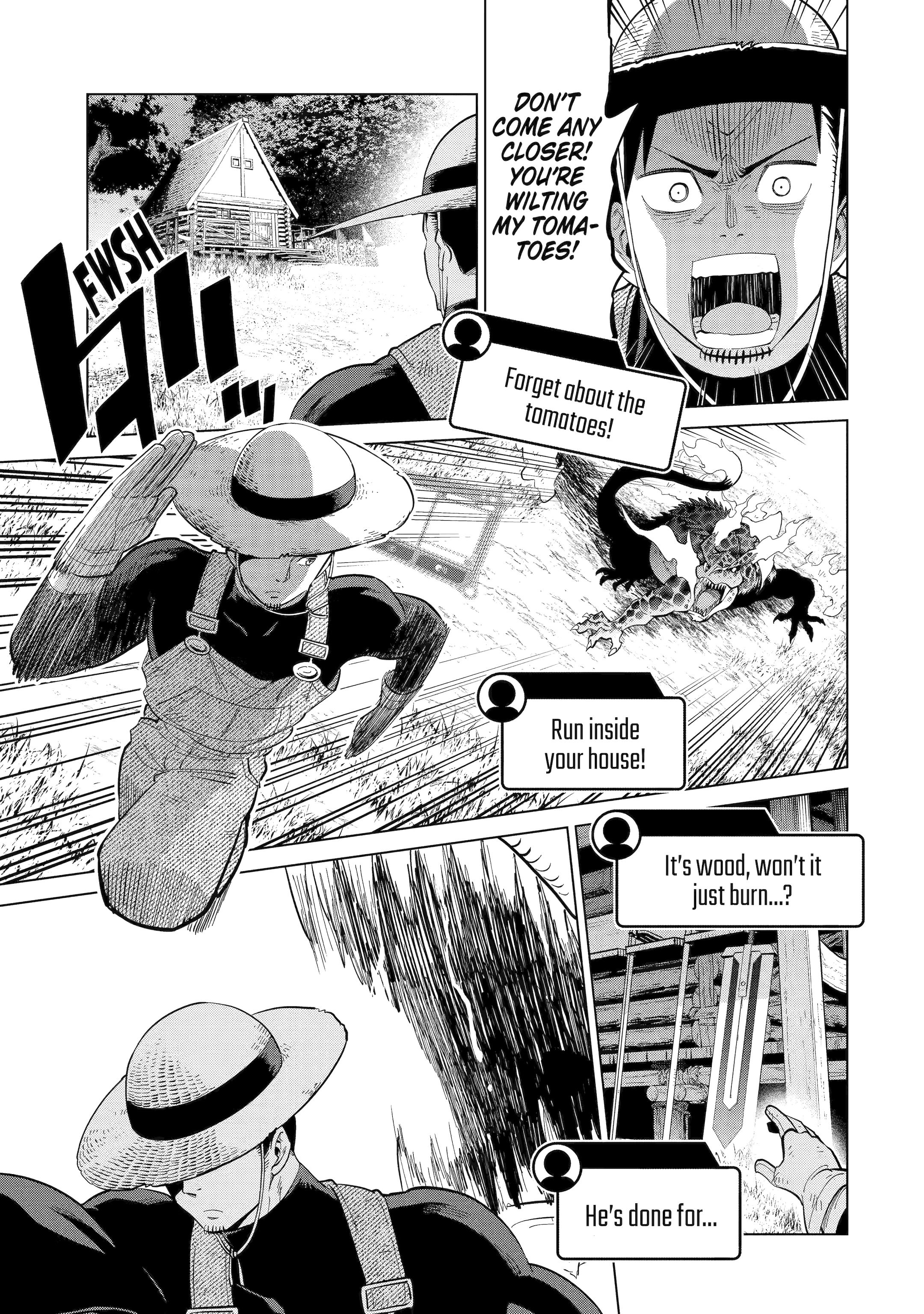 Local Farmer Kills Dragon, Outs Himself as The Strongest in the Land Chapter 1 page 31 - 