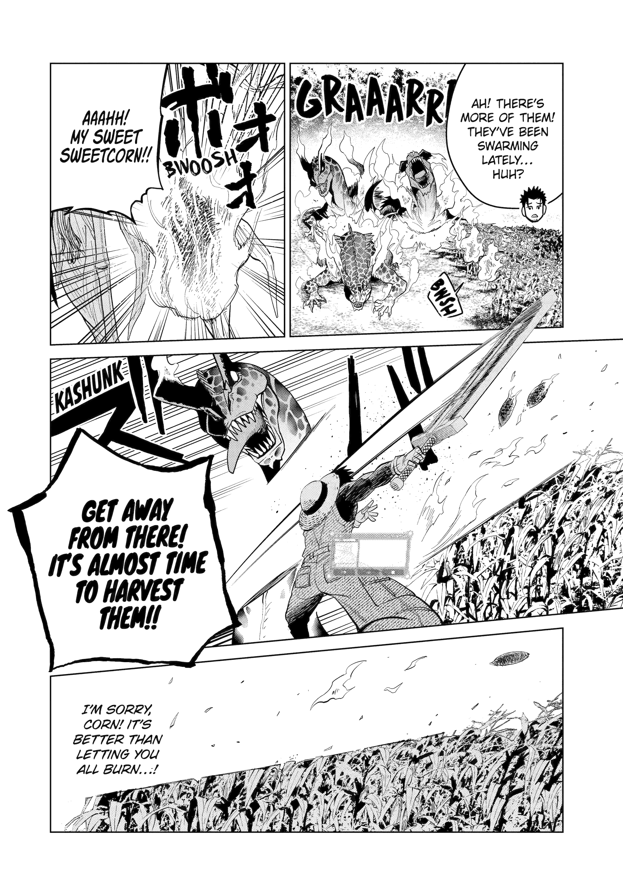 Local Farmer Kills Dragon, Outs Himself as The Strongest in the Land Chapter 1 page 34 - 