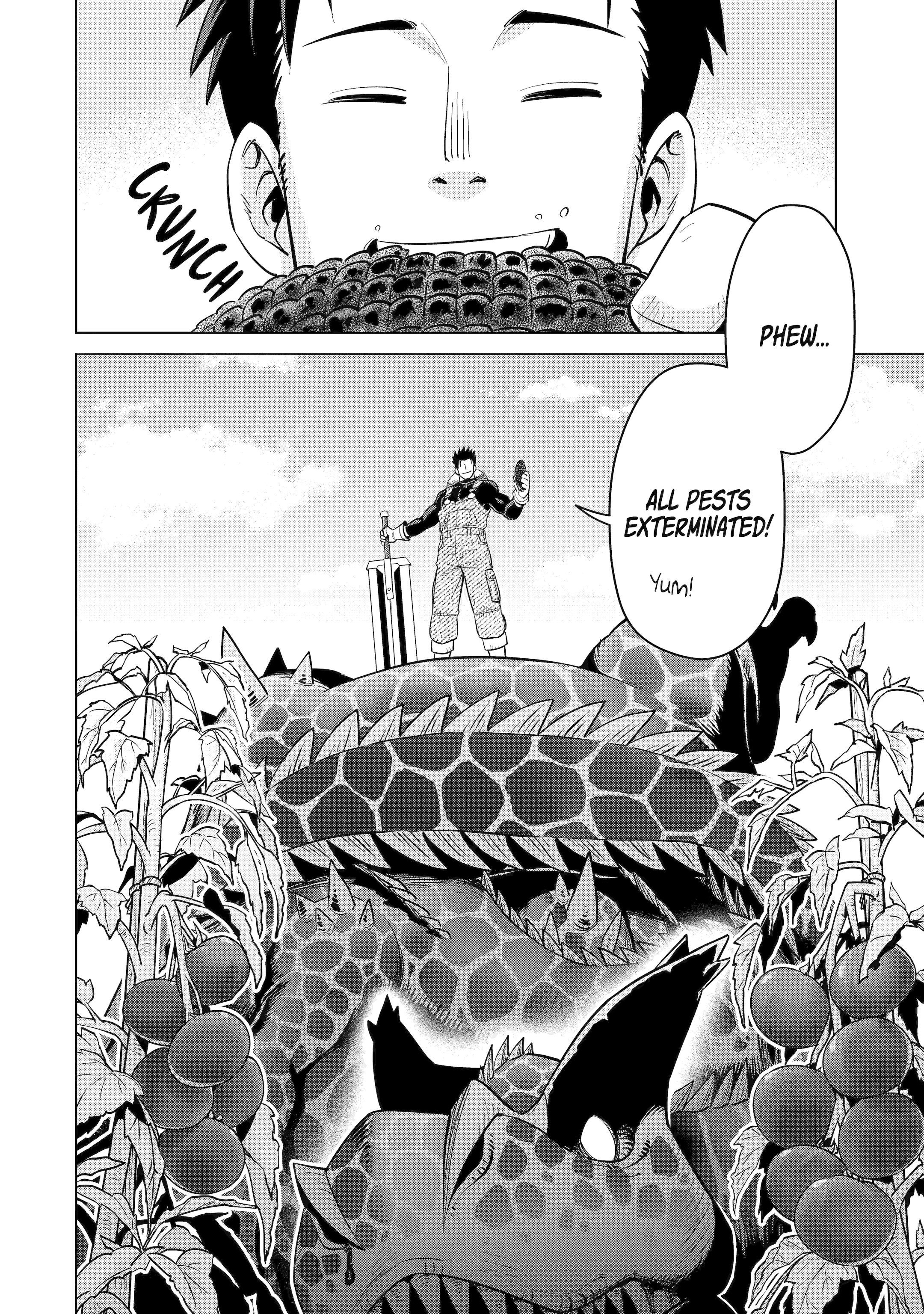 Local Farmer Kills Dragon, Outs Himself as The Strongest in the Land Chapter 1 page 38 - 