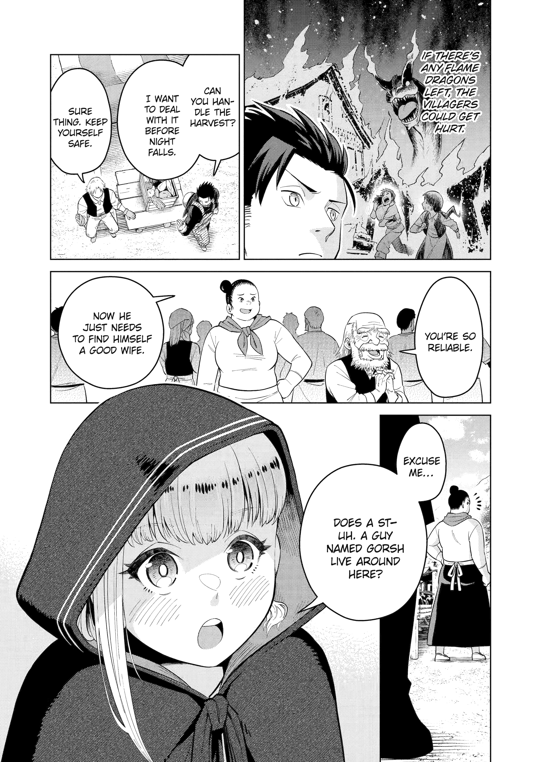 Local Farmer Kills Dragon, Outs Himself as The Strongest in the Land Chapter 1 page 47 - 