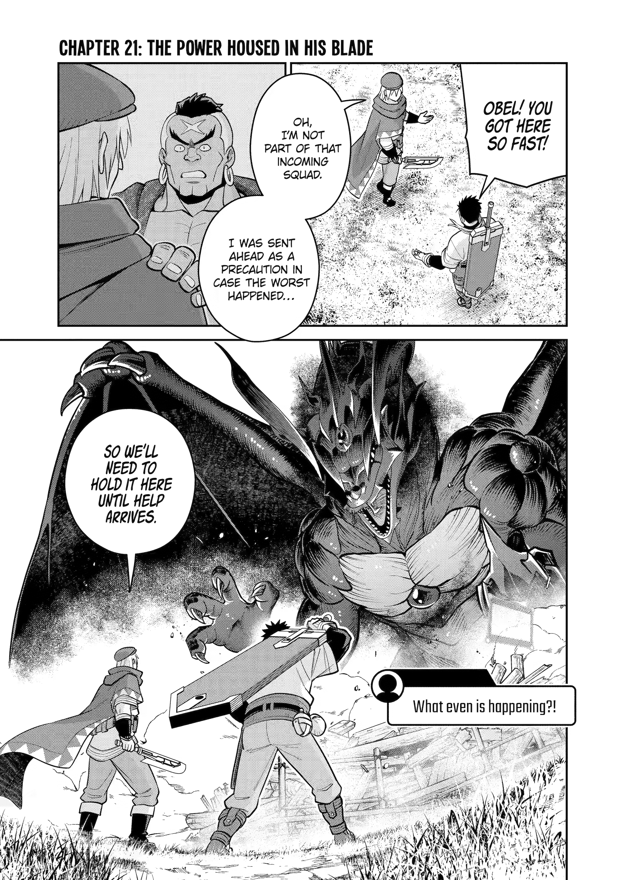 Local Farmer Kills Dragon, Outs Himself as The Strongest in the Land Chapter 21 page 1 - 