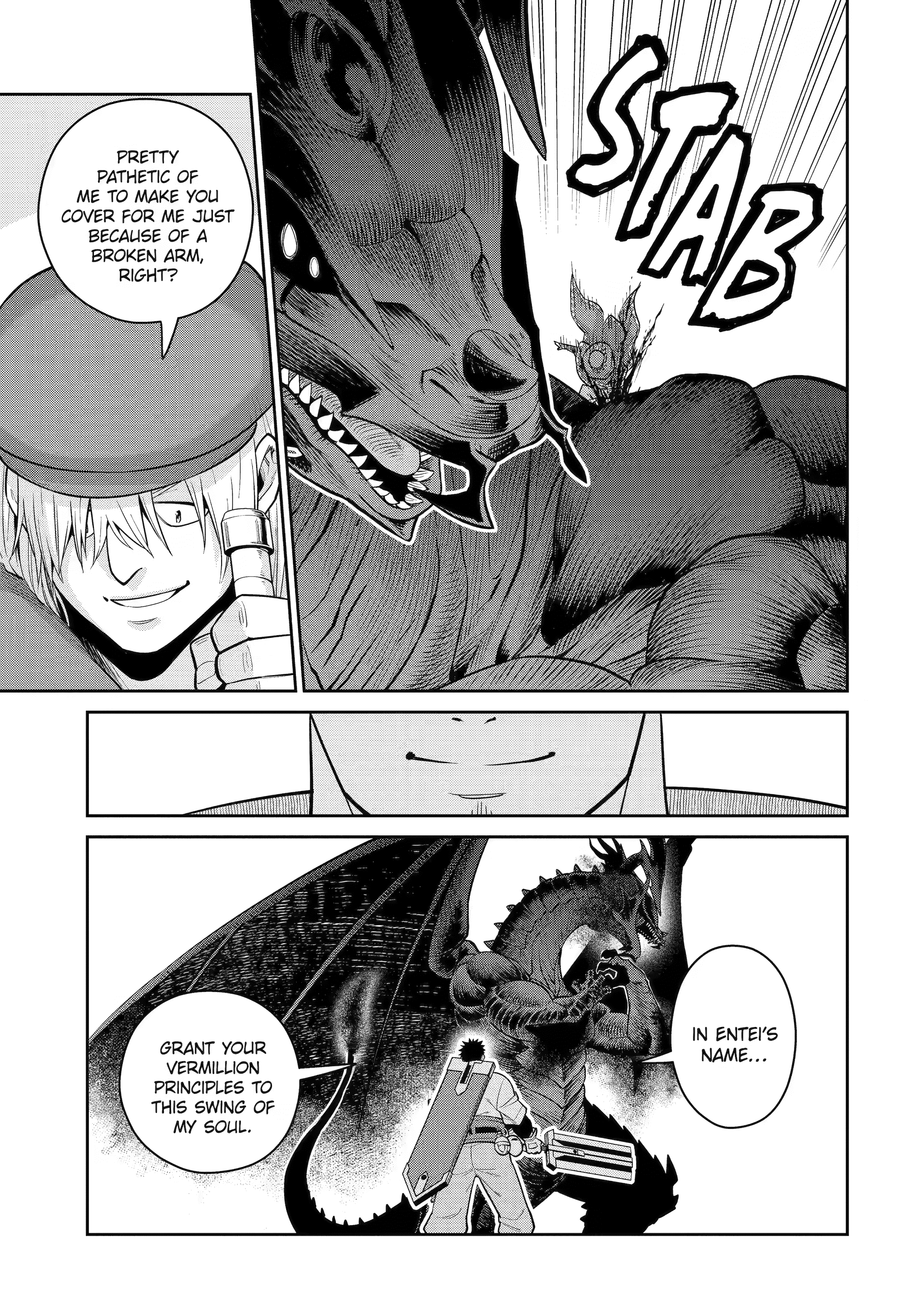 Local Farmer Kills Dragon, Outs Himself as The Strongest in the Land Chapter 21 page 23 - 