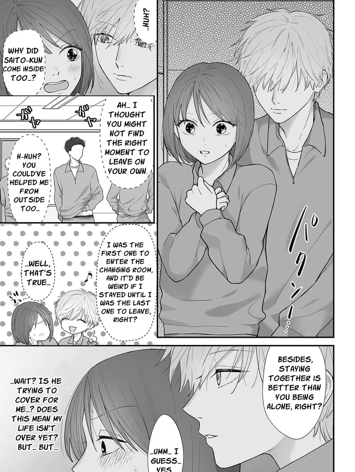 Locker no naka wa Sounyuuchuu!? Danshi Kouishitsu ni Torinokosareta doji JK wo osou Ichigun Ikemen to no Micchaku Chapter 1 page 24 - 