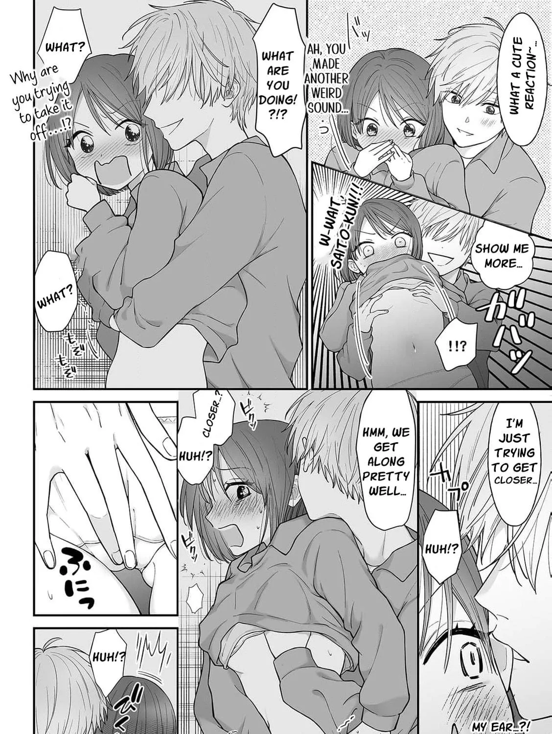 Locker no naka wa Sounyuuchuu!? Danshi Kouishitsu ni Torinokosareta doji JK wo osou Ichigun Ikemen to no Micchaku Chapter 1 page 34 - 