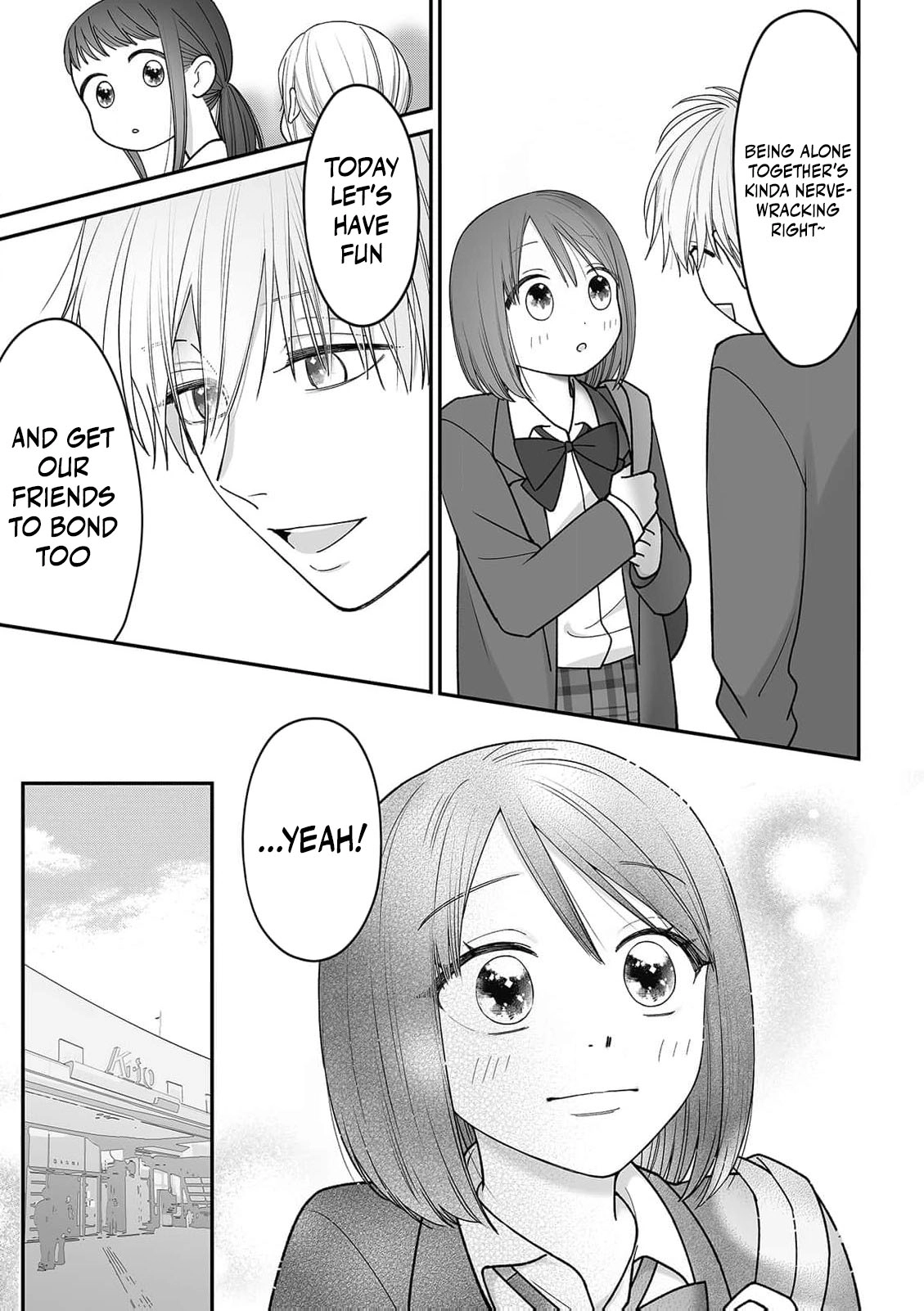 Locker no naka wa Sounyuuchuu!? Danshi Kouishitsu ni Torinokosareta doji JK wo osou Ichigun Ikemen to no Micchaku Chapter 10 page 14 - 