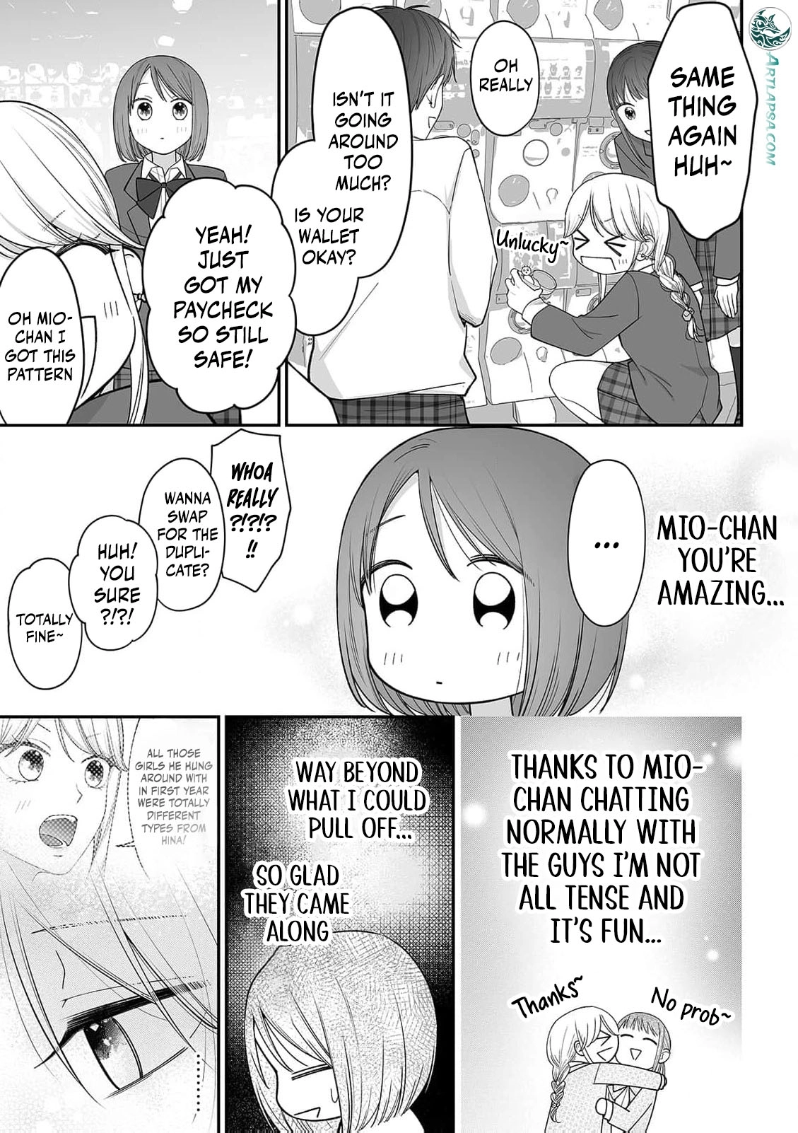 Locker no naka wa Sounyuuchuu!? Danshi Kouishitsu ni Torinokosareta doji JK wo osou Ichigun Ikemen to no Micchaku Chapter 10 page 16 - 