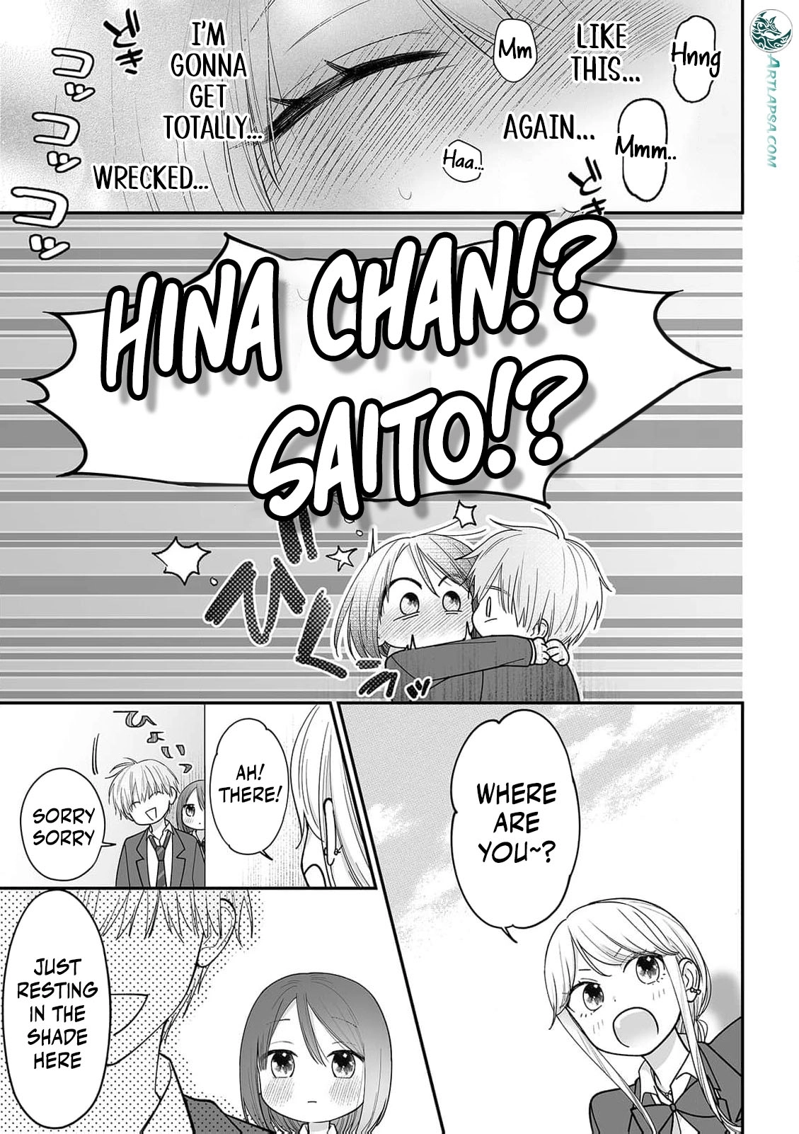 Locker no naka wa Sounyuuchuu!? Danshi Kouishitsu ni Torinokosareta doji JK wo osou Ichigun Ikemen to no Micchaku Chapter 10 page 26 - 