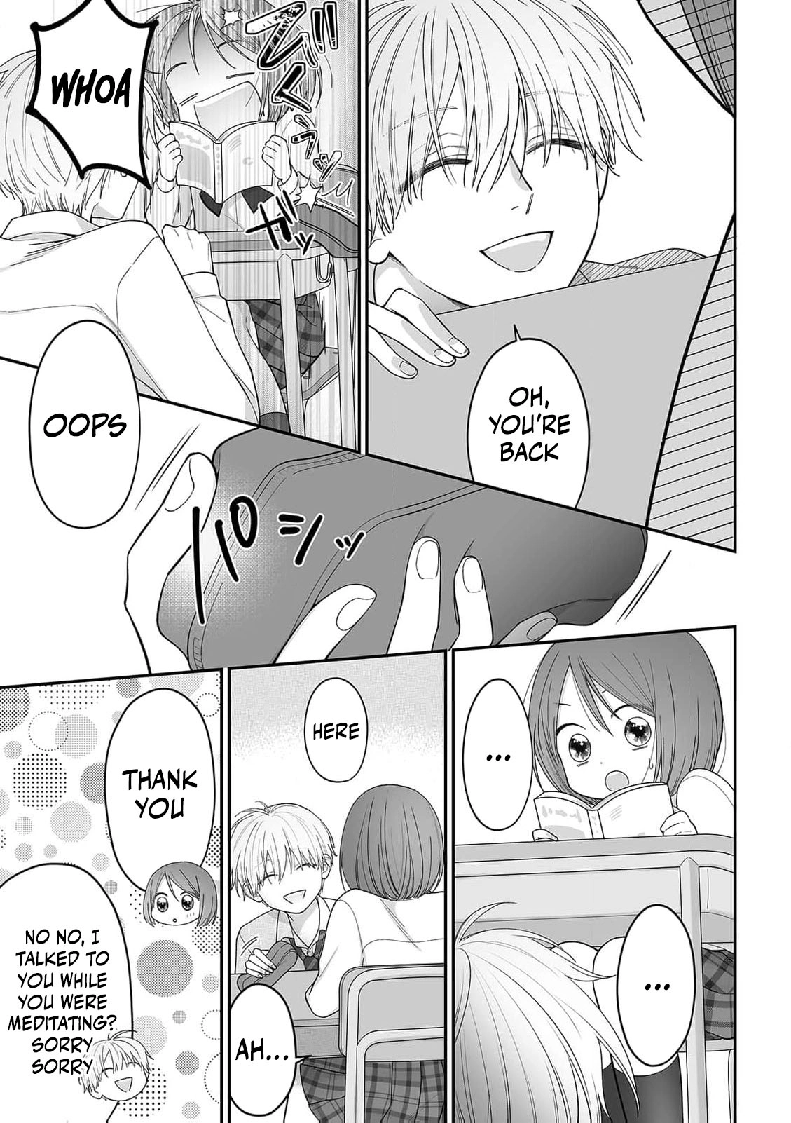 Locker no naka wa Sounyuuchuu!? Danshi Kouishitsu ni Torinokosareta doji JK wo osou Ichigun Ikemen to no Micchaku Chapter 10 page 10 - 