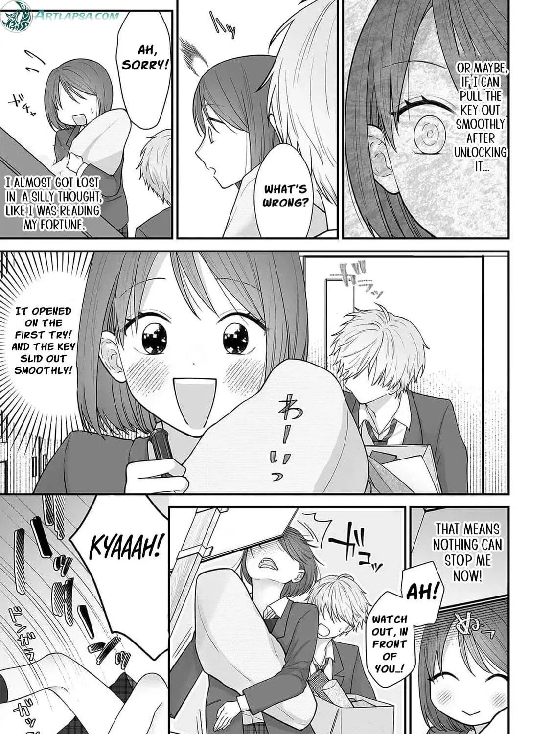 Locker no naka wa Sounyuuchuu!? Danshi Kouishitsu ni Torinokosareta doji JK wo osou Ichigun Ikemen to no Micchaku Chapter 2 page 22 - 
